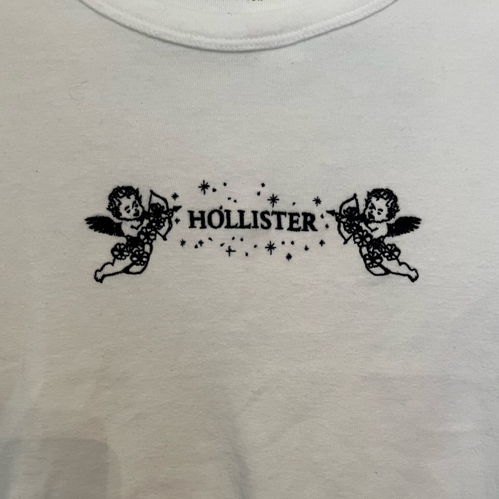 Hollister Angel Logo Baby Tee
